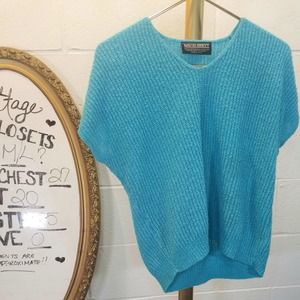 VTG 90s David Brett Box Sweater M/L